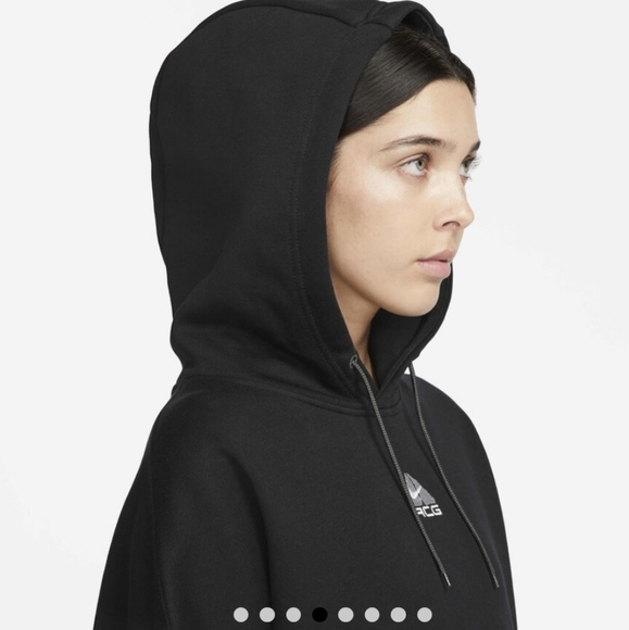 NWT Women's Nike ACG cropped Hoodie - Picture 5 of 8